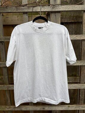 Vintage Basic White Tee